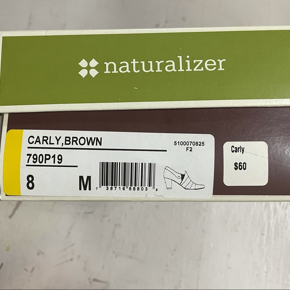 Naturalizer Carly Brown Ankle Booties Size 8 - Picture 3 of 9